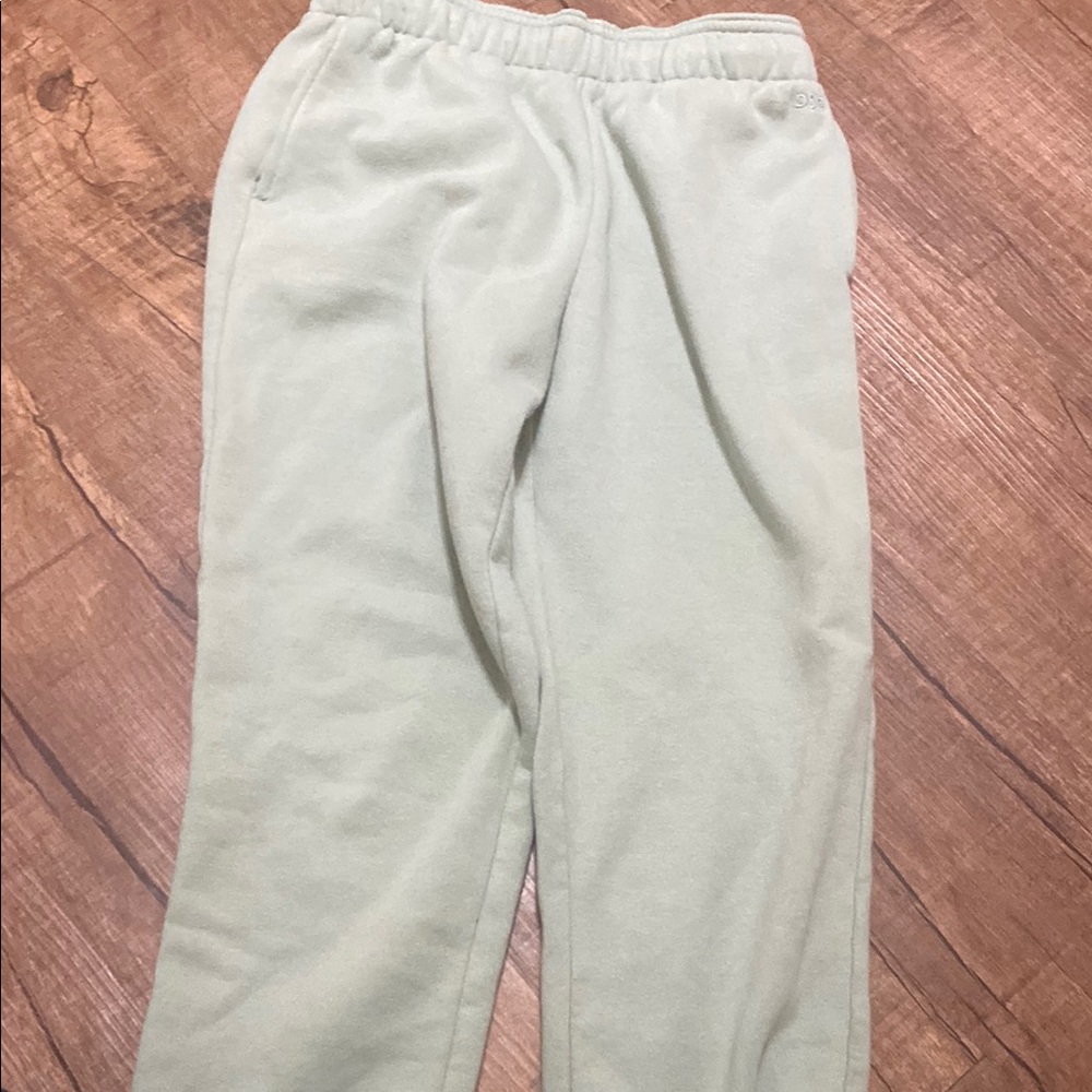 Kids Soft Green Joggers